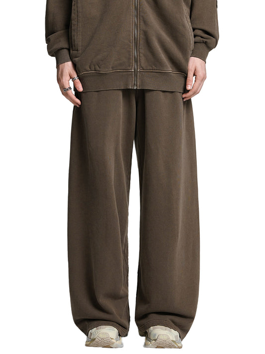 Raw Finish Washed Sweatpants