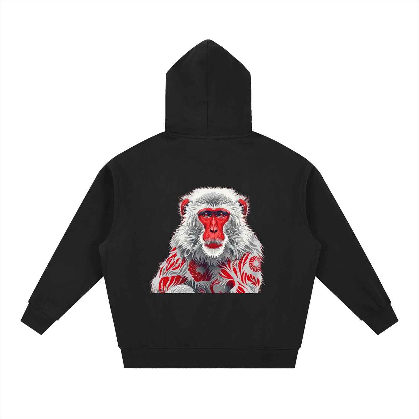 Macaque Urban Boxy Oversized Hoodie