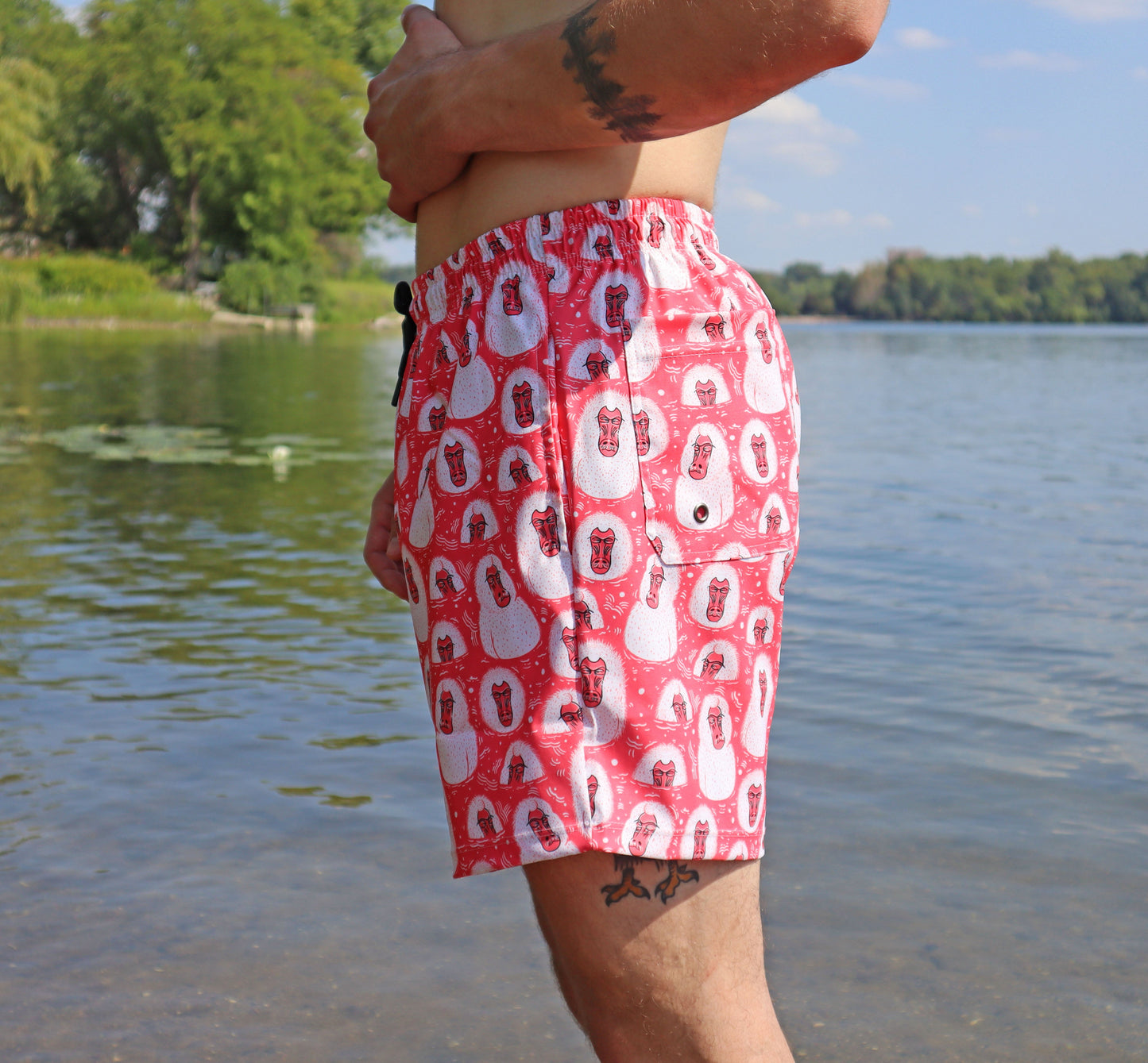 Snow Monkey Shorts