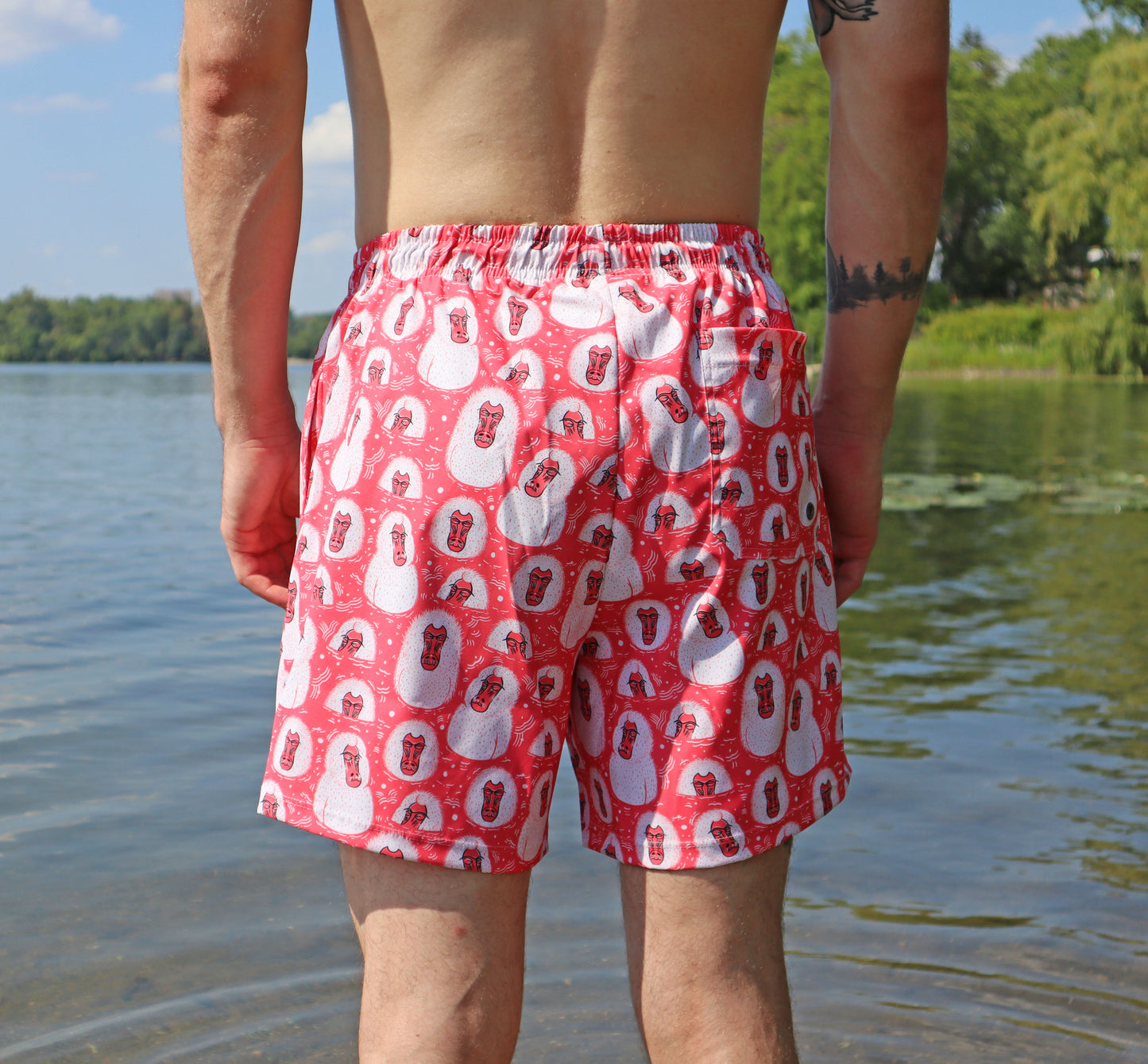 Snow Monkey Shorts