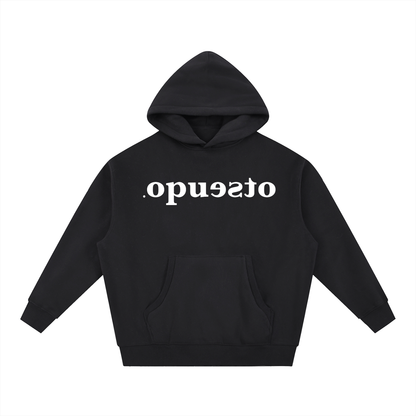 Essential Oversized Boxy Fit Fleece Hoodie