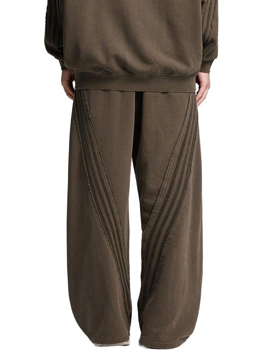 Raw Finish Washed Sweatpants
