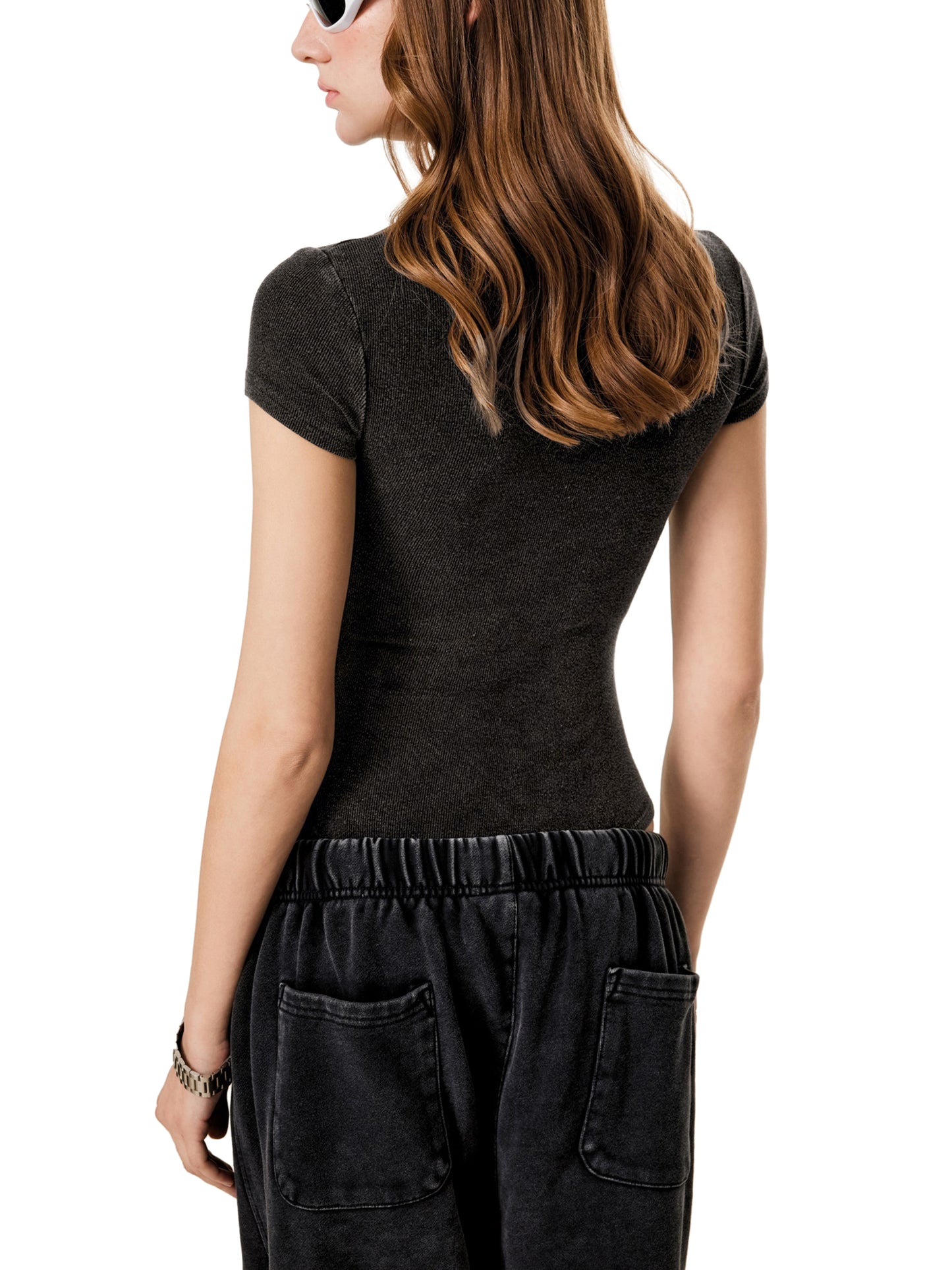 Off Duty Bodysuit Mineral Wash